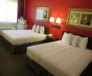 2 Queen Family Room at Bonanza Inn