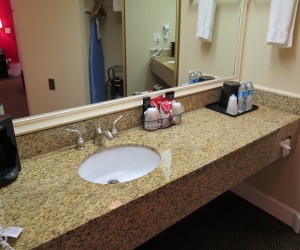 Granite sink countertop