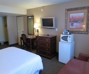 All rooms feature fridges and microwaves